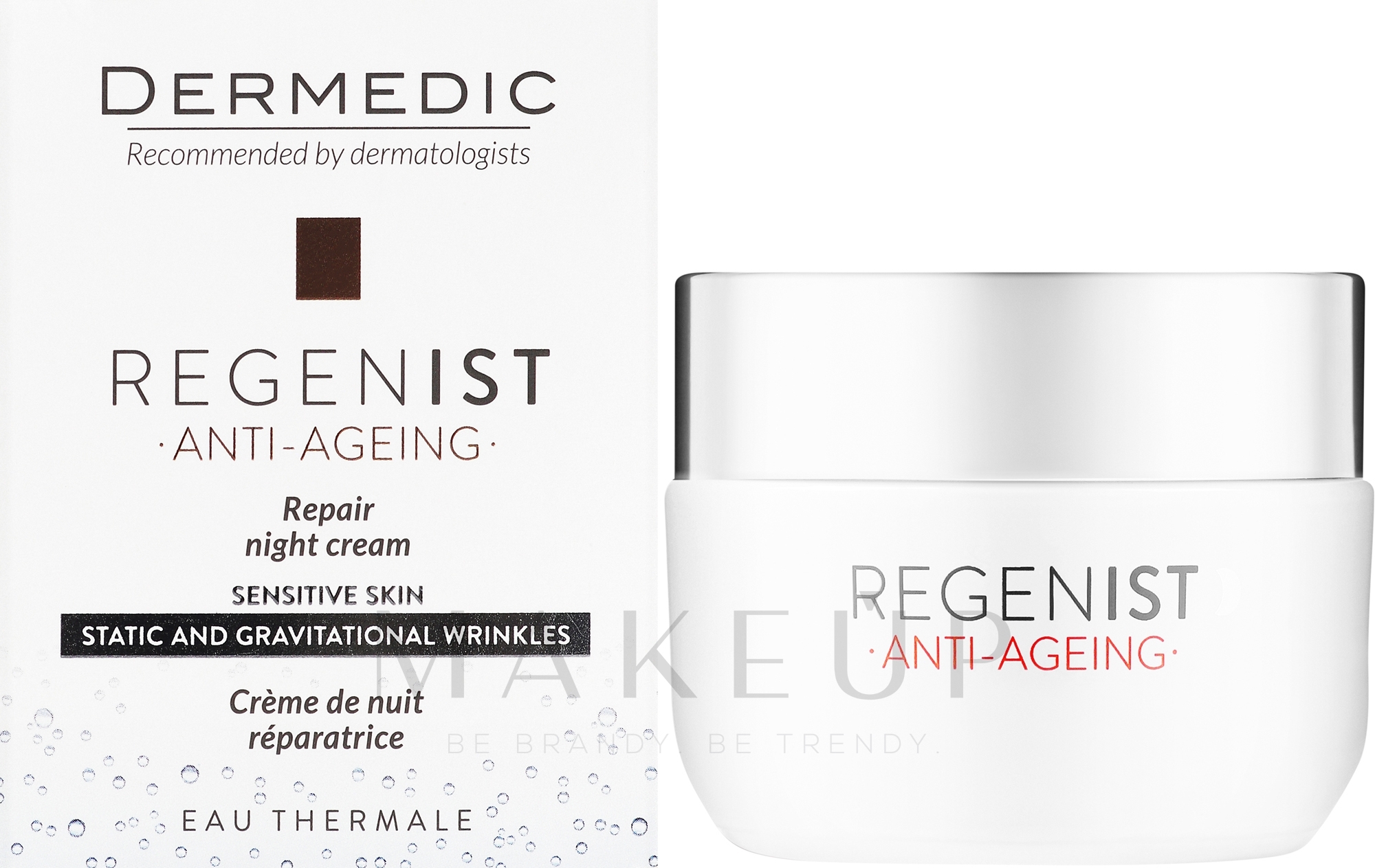 Revitalisierende glättende Nachtcreme - Dermedic Regenist Anti-Ageing Firming Night Cream — Bild 50 ml