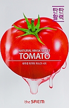 Düfte, Parfümerie und Kosmetik Tuchmaske für das Gesicht mit Tomatenextrakt - The Saem Natural Tomato Mask Sheet
