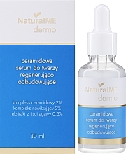 Regenerierendes und revitalisierendes Gesichtsserum mit Ceramiden - NaturalME Dermo — Bild N2