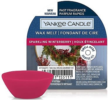 Aromatisches Wachs - Yankee Candle Sparkling Winterberry Wax Melts — Bild N1