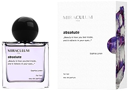 Düfte, Parfümerie und Kosmetik Miraculum Absolute - Eau de Parfum