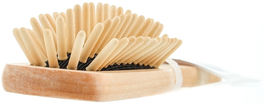 Massagebürste aus Holz für die Kopfhaut , klein - Titania