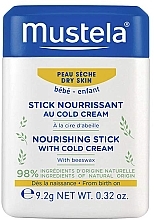 Düfte, Parfümerie und Kosmetik Feuchtigkeitsstick für Gesicht und Lippen mit Sheabutter und Bisabolol - Mustela Hydra-Stick With Cold Cream
