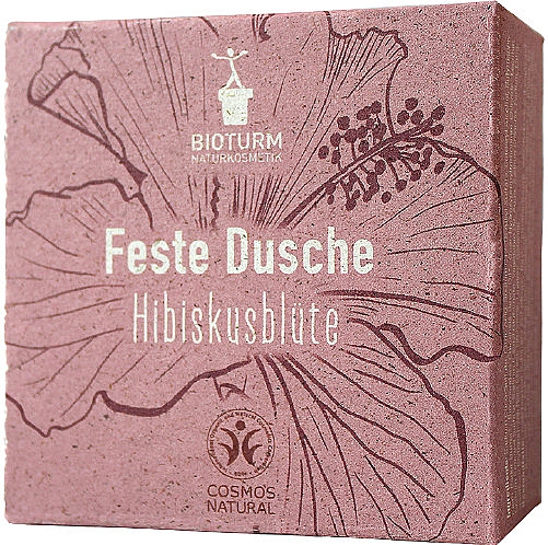 Festes Duschgel Hibiskusblüte - Bioturm Hibiscus Blossom Solid Shower Gel No. 137 — Bild N1