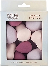 Make-up Schwamm Set 9 St. - MUA 9 Piece Makeup Sponge Set  — Bild N1