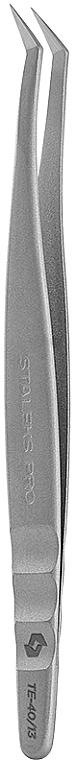 Pinzette für künstliche Wimpern TE-40/13 - Staleks Expert 40 Type 13 — Bild N2