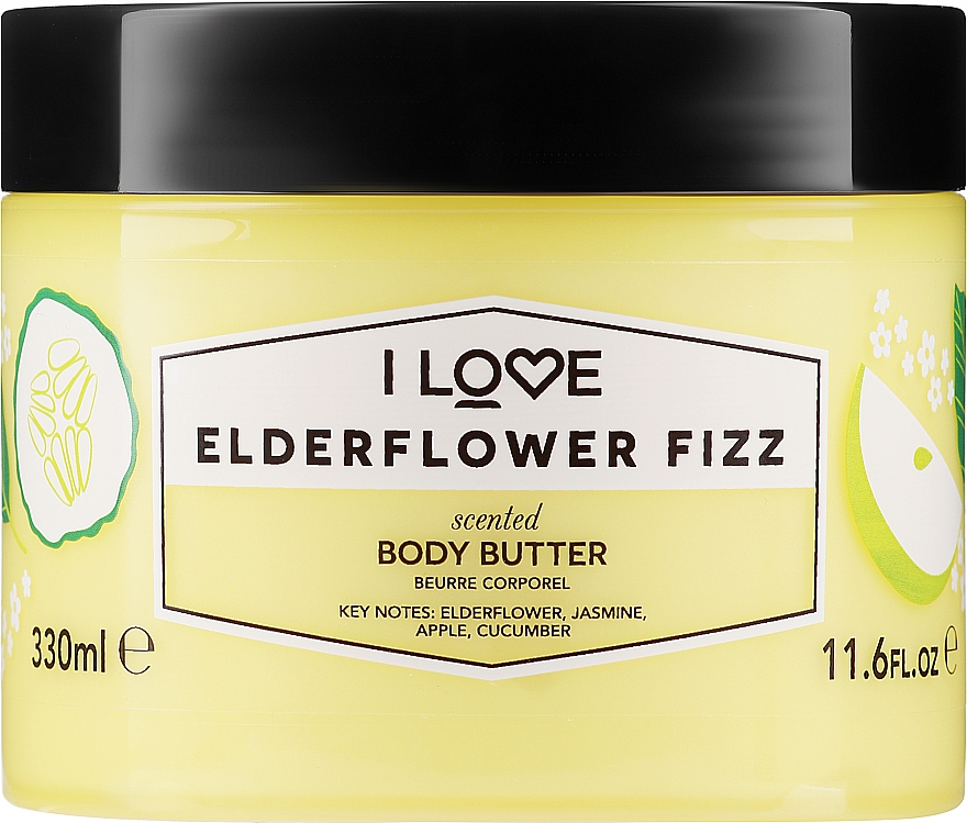 Körperbutter mit Holunder-Cocktail - I Love... Elderflower Fizz Body Butter — Bild N1