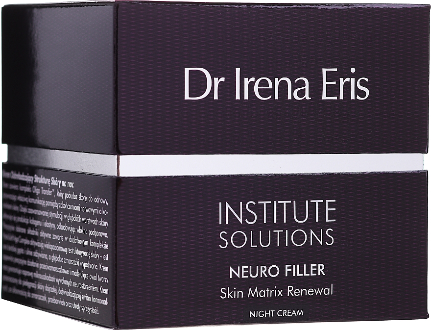 Erneuernde verjüngende Nachtcreme für das Gesicht - Dr Irena Eris Institute Solutions Neuro Filler Skin Matrix Renewal Night Cream — Bild N1