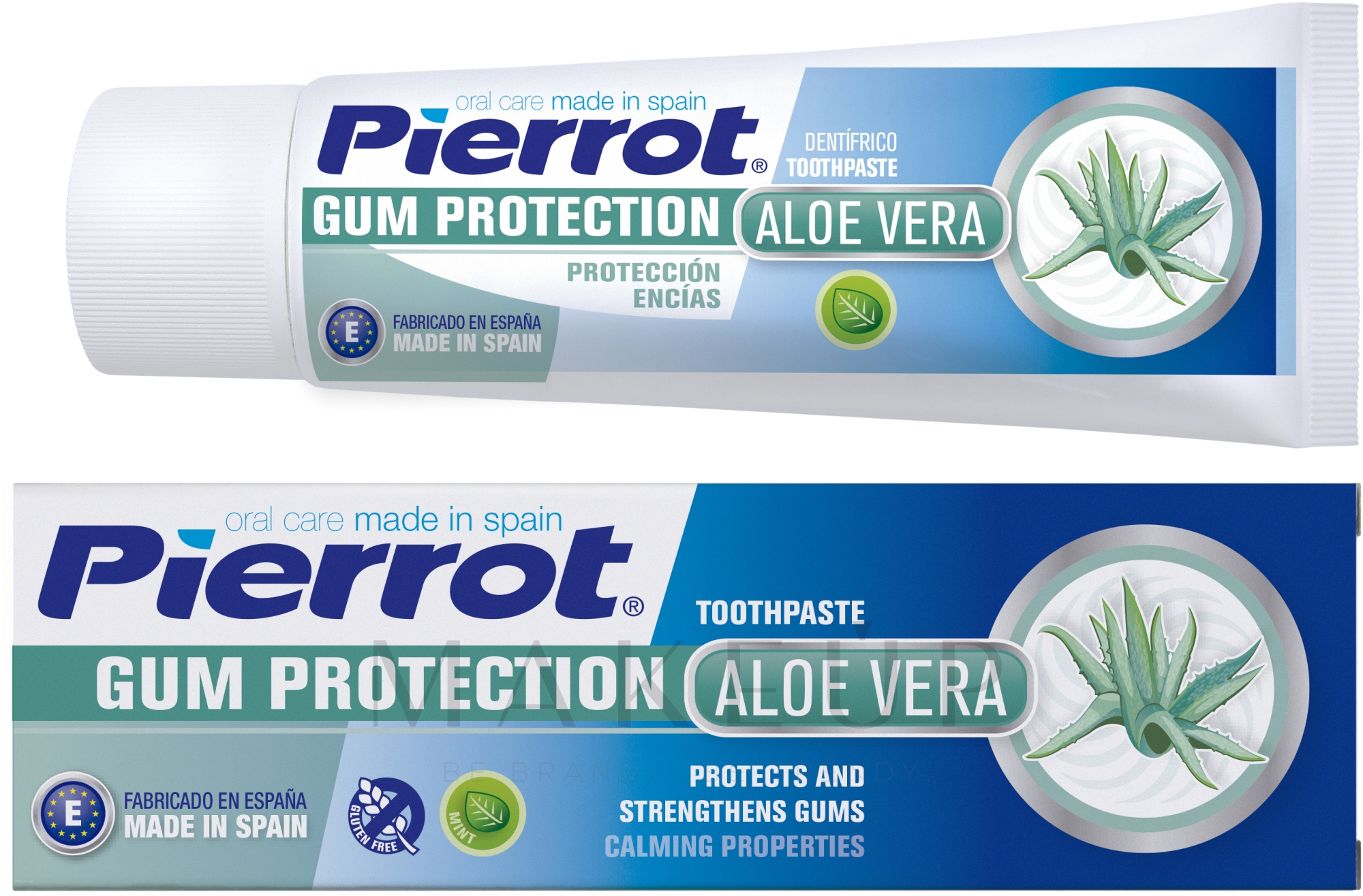 Zahnpasta mit Aloe Vera - Pierrot Aloe Vera Toothpaste — Bild 75 ml