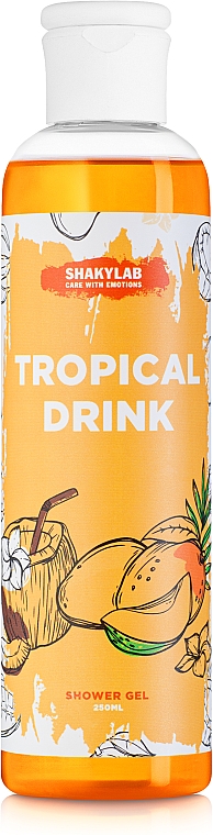 Duschgel Tropical Drink - SHAKYLAB Natural Shower & Bath Gel — Bild N1