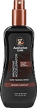 Düfte, Parfümerie und Kosmetik Bräunungsspray-Gel für Körper mit Aloe Vera und Vitamin E - Australian Gold Dark Tanning Accelerator Spray Gel With Bronzers