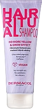 Shampoo für gefärbtes Haar - Dermacol Hair Ritual No More Yellow & Grow Shampoo — Bild N1