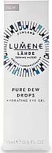 Feuchtigkeitsspendendes Augengel - Lumene Lahde Pure Dew Drops Hydrating Eye Gel — Bild N2