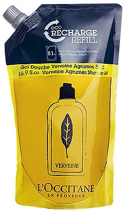 Duschgel Zitrus-Verbena - L'Occitane Citrus Verbena Shower Gel Refill (Doypack) — Bild N1