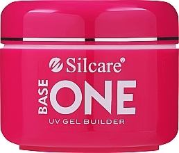 Düfte, Parfümerie und Kosmetik Aufbaugel zur Nagelverlängerung - Silcare Base One Clear