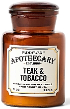 Paddywax Apothecary Teak & Tobacco - Duftkerze — Bild N1