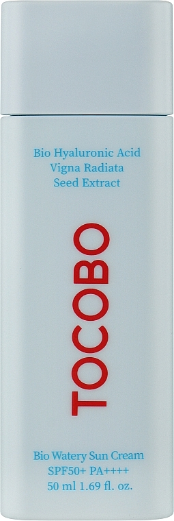 Feuchtigkeitsspendende Sonnenschutzmilch - Tocobo Bio Watery Sun Cream SPF50+ PA++++ — Bild N1