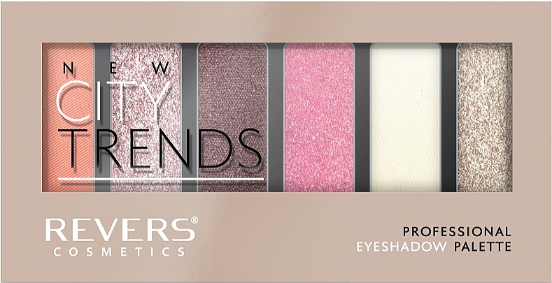 Lidschattenpalette - Revers New City Trends Professional Eyeshadow Palette — Bild N1