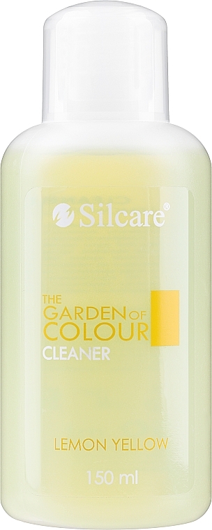 Nagelentfeuchter Lemon - Silcare The Garden of Colour Colour Cleaner Lemon Yellow — Bild N1
