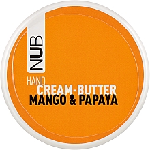 Düfte, Parfümerie und Kosmetik Handcreme mit Mango und Papaya - NUB Nourishing Hand Cream Butter Mango & Papaya
