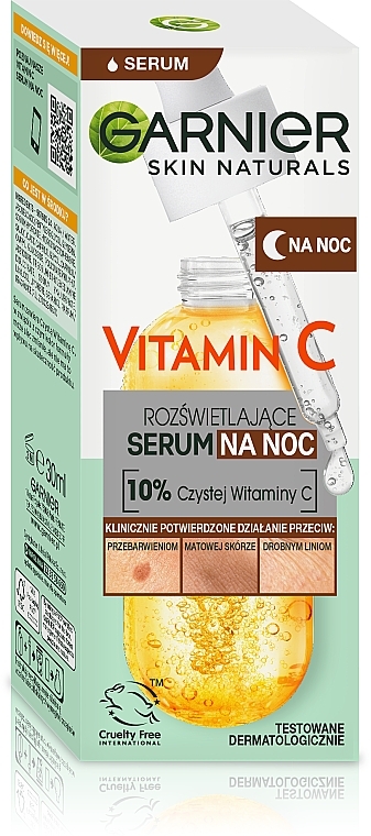 Nachtserum mit Vitamin C für das Gesicht - Garnier Skin Naturals Vitamin C Serum — Bild N4