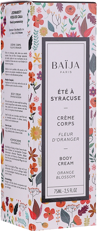 Parfümierte Körpercreme - Baija Ete A Syracuse Body Cream — Bild N1