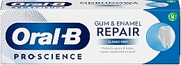 Zahnpasta - Oral-B Pro-Science Gum & Enamel Repair Classic Mint  — Bild N9