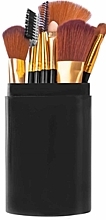 Make-up Pinselset 12 St. schwarz - Beauty Design — Bild N1