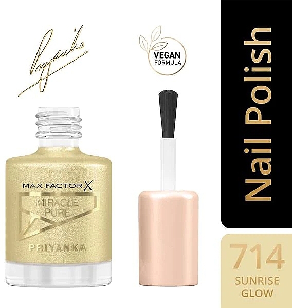 Nagellack - Max Factor Priyanka Miracle Pure Nail Polish — Bild N2