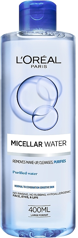 Hypoallergenes Mizellenwasser für normale und Mischhaut - L'Oreal Paris Ideal Fresh Micellar Water — Bild N1