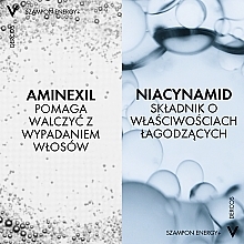 Revitalisierendes und stimulierendes Shampoo gegen Haarausfall mit Vitaminen B3 und B6 und Aminexil - Vichy Dercos Energising Shampoo — Bild N6