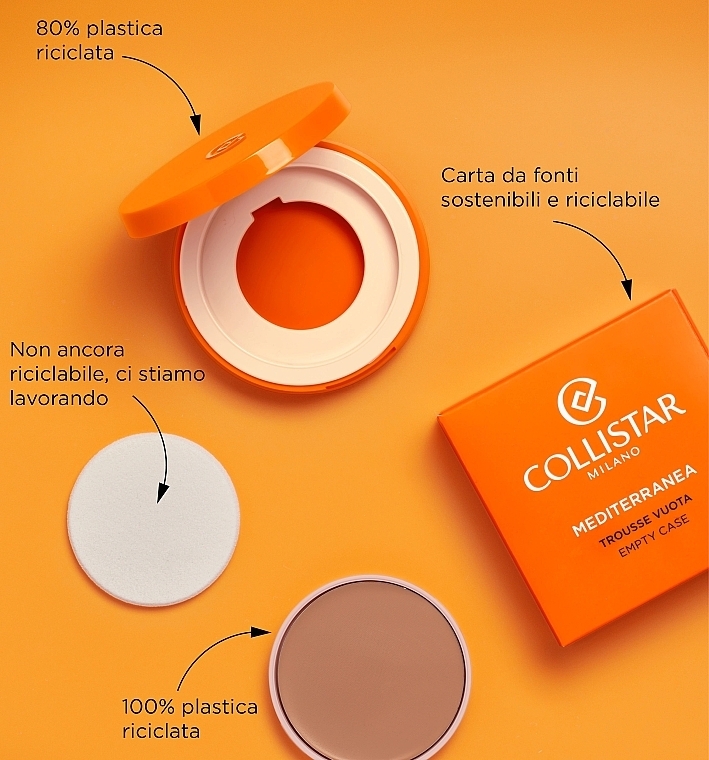 Foundation - Collistar Mediterranea Sun Compact Foundation Spf 15 Refill (Refill)  — Bild N3