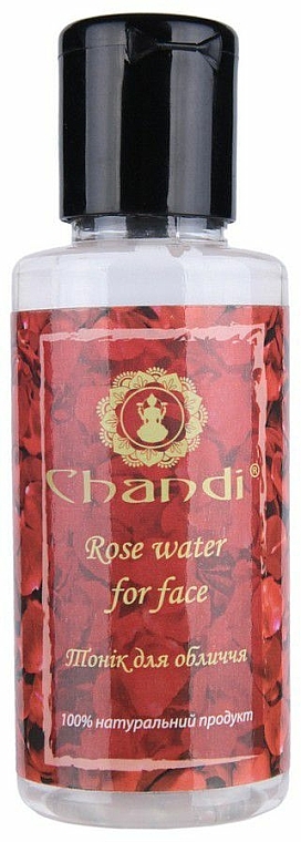 Rosenwasser für das Gesicht - Chandi Rose Water For Face — Bild N1