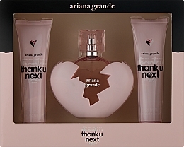 Düfte, Parfümerie und Kosmetik Ariana Grande Thank U, Next - Duftset (Eau de Parfum 100ml + Körperlotion 100ml + Duschgel 100ml)