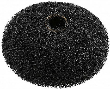 Haardonut 90 mm schwarz - Lussoni Hair Bun Ring Black — Bild N1