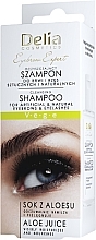 Shampoo für natürliche und künstliche Augenbrauen und Wimpern - Delia Eyebrow Expert Cleansing Shampoo For Artifial & Natural Eyebrows & Eyelashes  — Bild N2