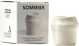 Düfte, Parfümerie und Kosmetik Zahnbürstenhalter aus Porzellan weiß - NaturBrush Sommier Toothbrush Holder