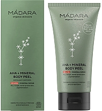 Düfte, Parfümerie und Kosmetik Körperpeeling - Madara AHA+Mineral Body Peel