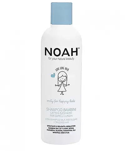 Kindershampoo für langes Haar mit Milch und Zucker - Noah Kids Shampoo milk & sugar for long hair — Bild N1