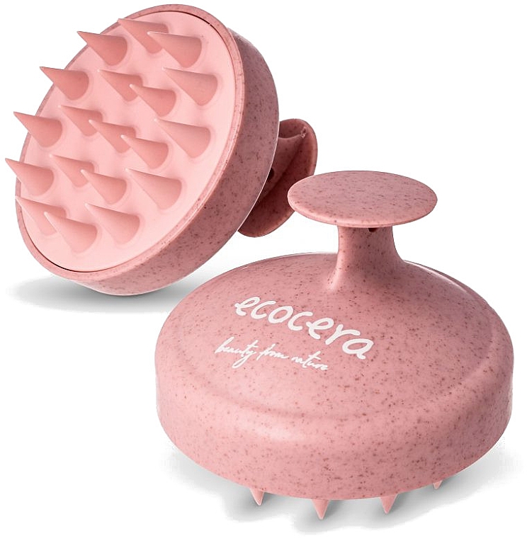 Massage-Bürste für die Kopfhaut rosa - Ecocera Medi Scalp Massage Brush — Bild N1