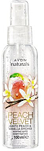 Parfümiertes Körperspray mit Pfirsich- und Vanilleduft - Avon Naturals Peach — Bild N1