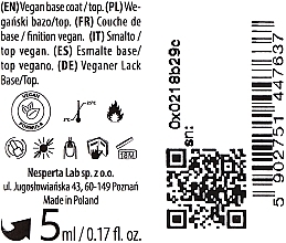 Nagelbase - Tic Tac Toe Vegan Base & Top — Bild N2