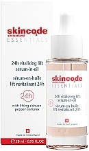 Düfte, Parfümerie und Kosmetik Serum-Öl für das Gesicht - Skincode Essentials 24H Vitalizing Lift Serum-In-Oil 