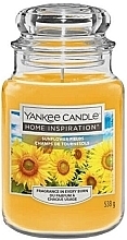 Duftkerze im Glas - Yankee Candle Home Inspiration Sunflower Fields — Bild N1