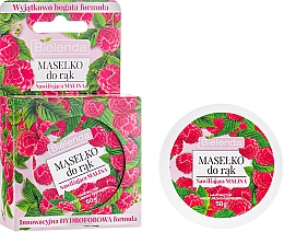 Düfte, Parfümerie und Kosmetik Feuchtigkeitsspendende Handbutter mit Himbeerextrakt - Bielenda Hand Butter Moisturizing Raspberry