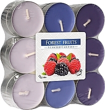 Düfte, Parfümerie und Kosmetik Teekerze Waldfrüchte 18 St. - Bispol Forest Fruits Scented Candles