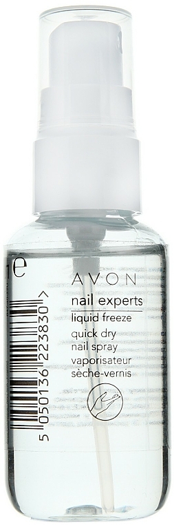 Nagellack-Schnelltrocknungsspray - Avon Nail Experts Liquid Freeze Quick Dry Nail Spray