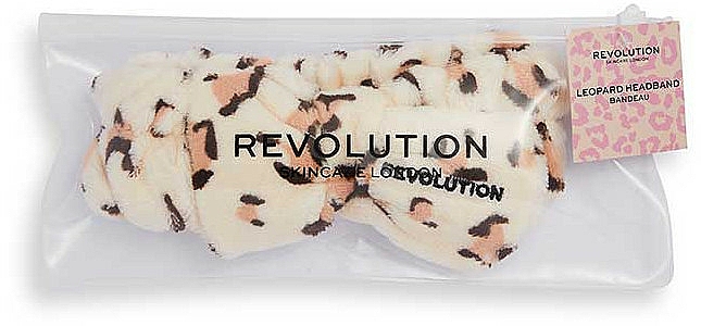 Kosmetisches Haarband Leopard - Revolution Skincare Leopard Print Hair Band — Bild N1