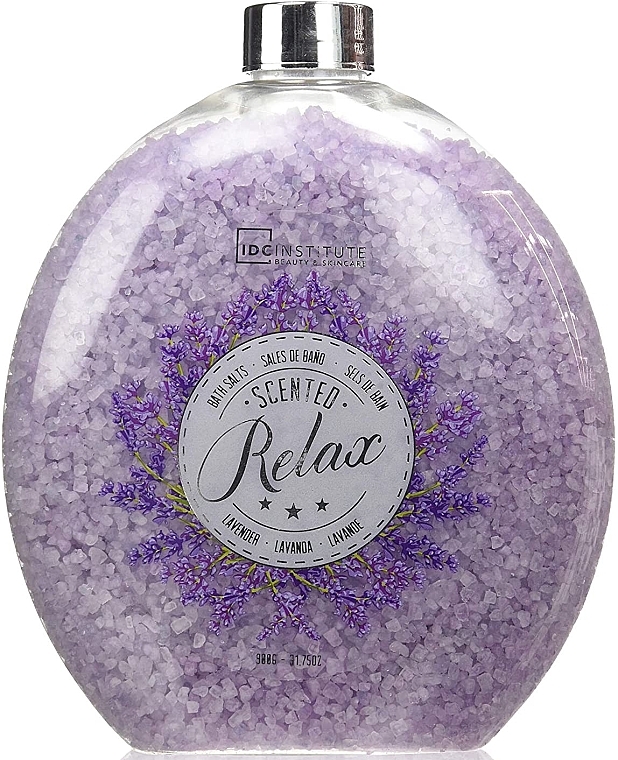 Badesalz mit Lavendelduft - IDC Institute Scented Relax Lavender Bath Salts — Bild N1
