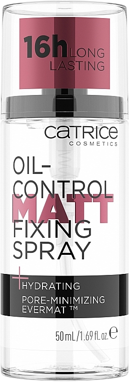 Fixierspray - Catrice Oil-Control Matt Fixing Spray — Bild N1
